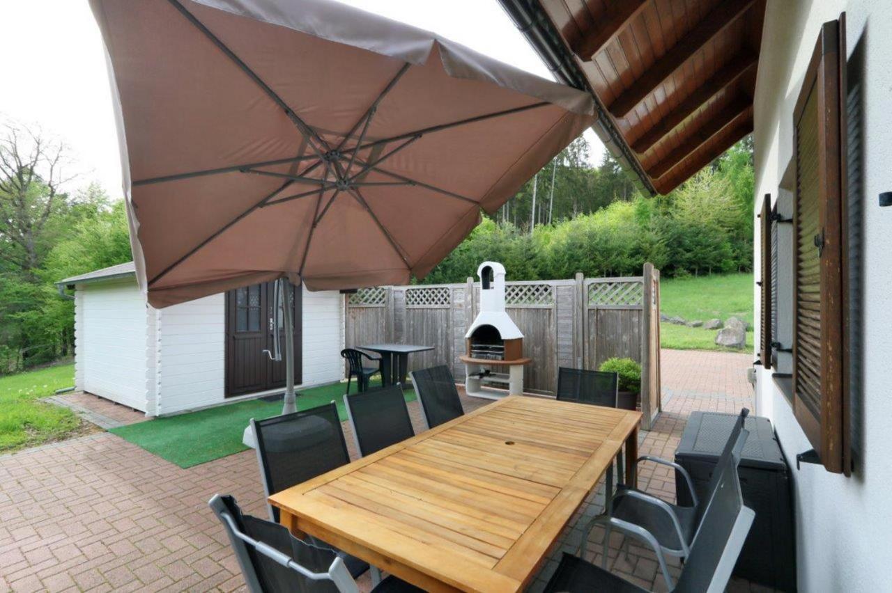 Seepark Kirchheim Ferienhaus Bei Anne Mit Sauna 외부 사진